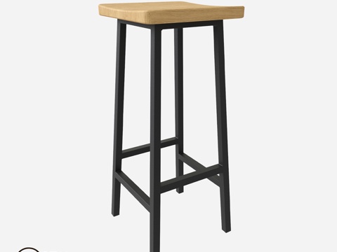  Stal-Massiv出品吧凳HALLS-m783d模型 