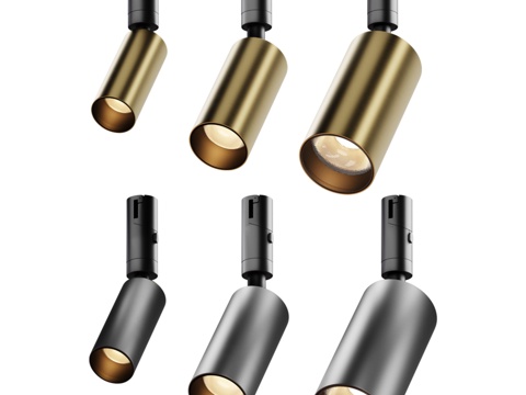  Focus Led Flexity轨道灯3d模型 