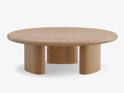  OM Siori Yuma 圆形咖啡桌3d模型 