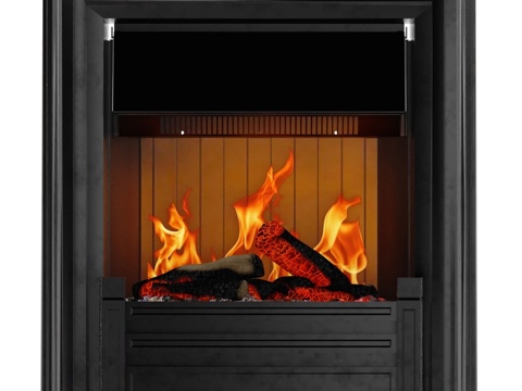  OM布鲁克林黑色壁炉3d模型 