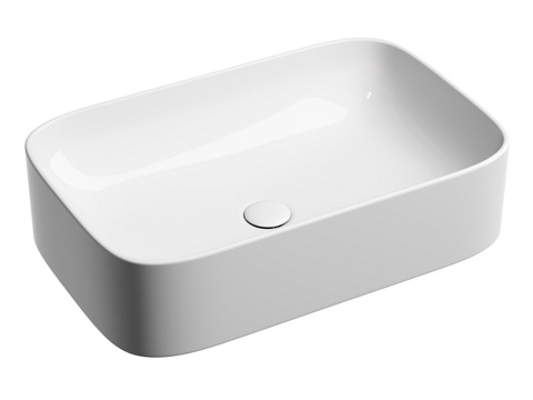  OM 悬挂式矩形洗脸盆 Element 6053d模型 