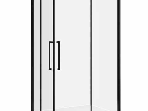  淋浴房 ABBER Schwarzer Diamant AG3d模型 