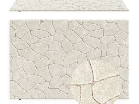  羊毛地毯 Decaro Rugs D1100233d模型 