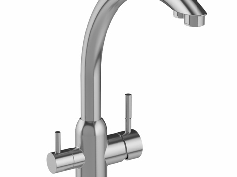  OM厨房水龙头Domaci Livorno D86493d模型 