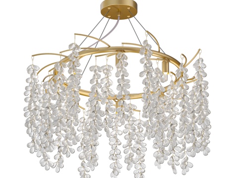  吊灯 收藏款 4108-8P3d模型 