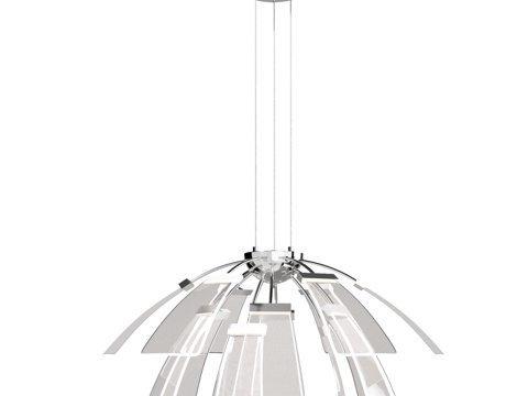  吊灯枝形吊灯 WERTMARK HALLA WE455.153d模型 