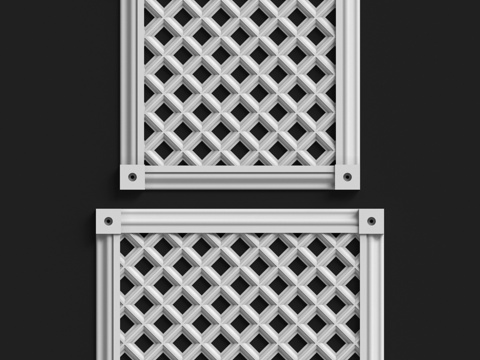  通风格栅 #10 和 #34 LepGrand3d模型 