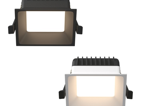  嵌入式灯具Okno3d模型 