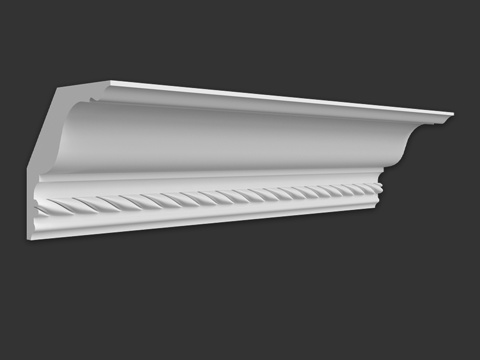  装饰性檐口 SK296N（套装）3d模型 
