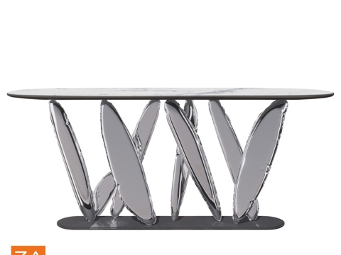  OM BRANO 控制台3d模型 