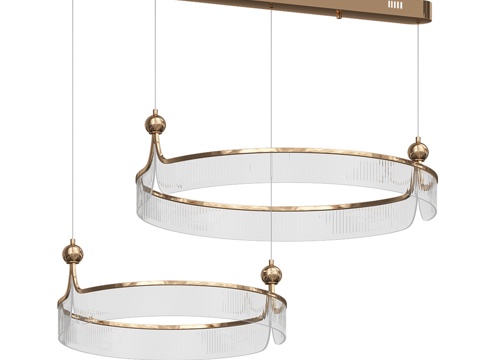  Rival法式金吊灯08045-80+60.373d模型 