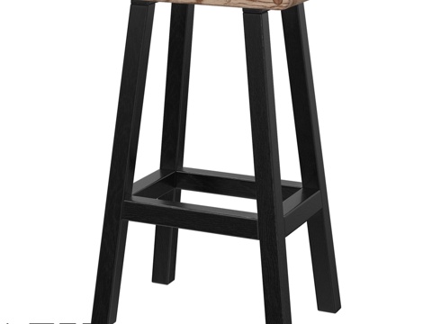  吧凳 LoftDesigne 4130 型号3d模型 