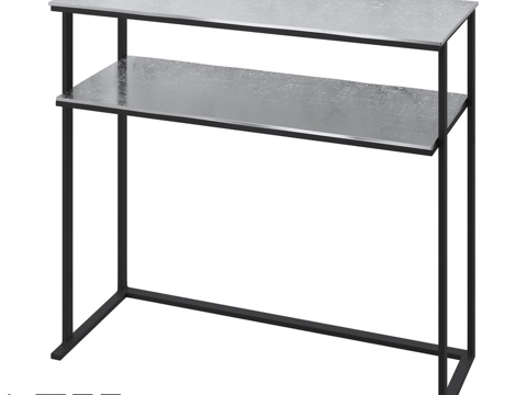  LoftDesigne 6031款边桌3d模型 