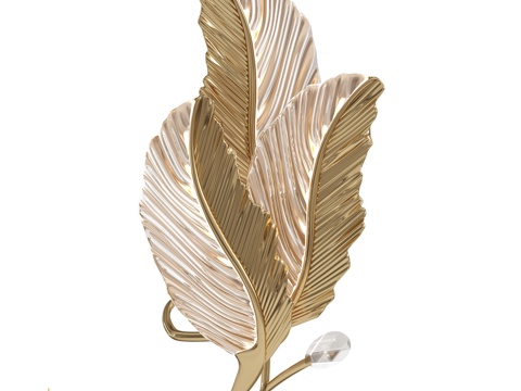  OM壁灯Felicity Gold萤石450mm FL1183d模型 