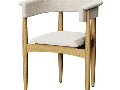  OM Chair Half Armchair Madison3d模型 