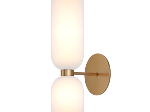  壁灯最爱 2876-1W 2877-1W3d模型 