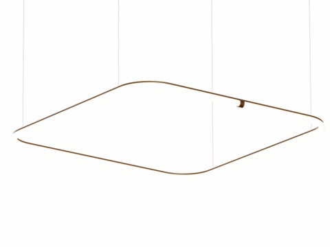  悬挂式LED灯 NEON 360方形OM3d模型 