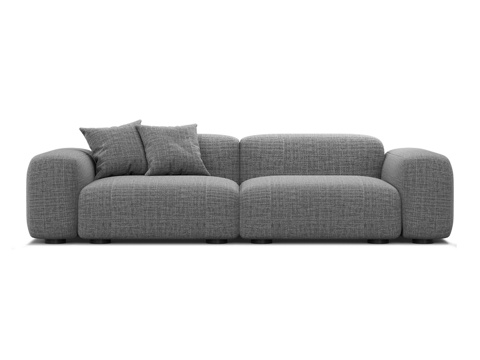  OM Siori Fobo 沙发 240x105x703d模型 