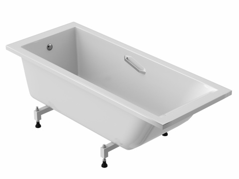  OM 人工石浴缸 STWORKI 奥尔堡款3d模型 