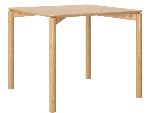  Union餐桌，90x90厘米3d模型 