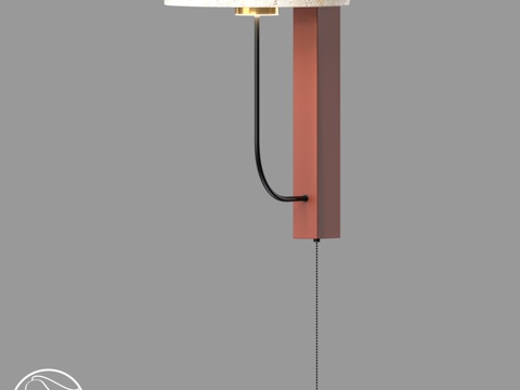  LampsShop.ru B4583 壁灯 菌菇款3d模型 