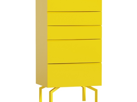 PODHOZHU品牌Amad抽屉柜3d模型