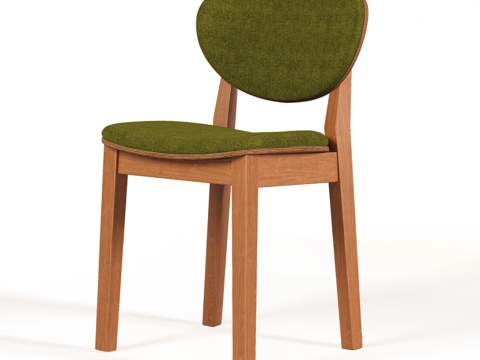  DESONDO出品OM餐椅Vilgot绿色款3d模型 