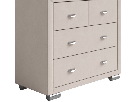  OrmaSoft-2抽屉柜3d模型 