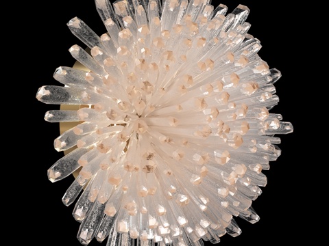  OM惊喜萤石180毫米壁灯FL1157-1WS3d模型 