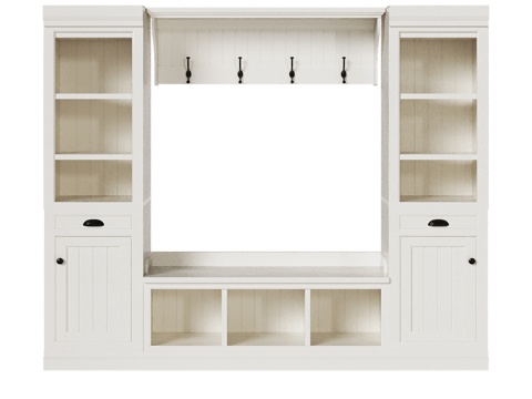  OM海岸系列玄关套装3d模型 