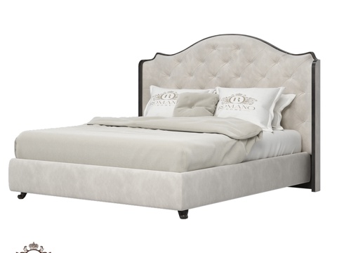  (OM) 床 Dorothy Romano Home3d模型 