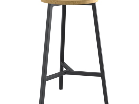  半高吧凳 TRH-63 by Stal-Massiv3d模型 