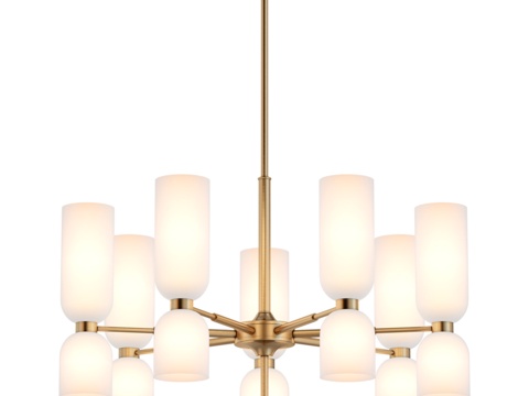  吊灯 精选 2876-7P 2877-7P3d模型 