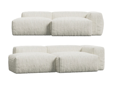  OM沙发Liberty套装F, G, H, I3d模型 