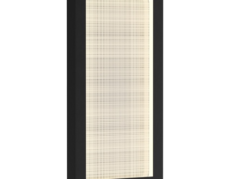  户外壁灯 精选款 4298-1W3d模型 