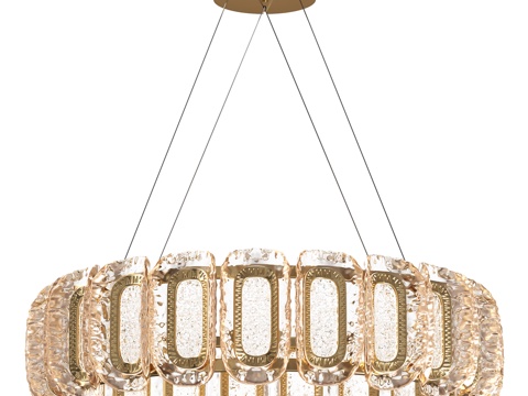  OM Nobilta 萤石 800毫米吊灯 FL1183-83d模型 