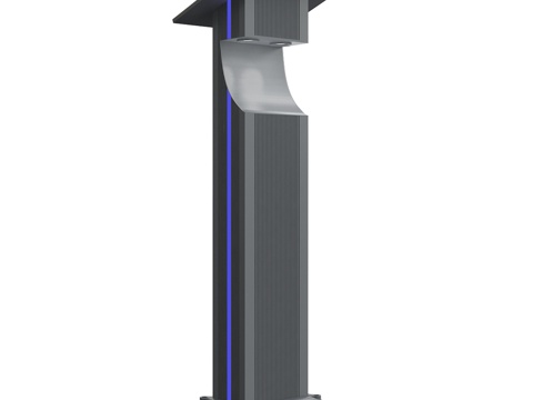  凯尔西路灯 09205-F,16(05)3d模型 