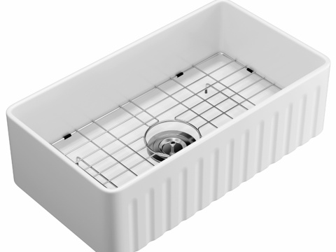  OM厨房水槽Domaci Siena FC3318-101白3d模型 