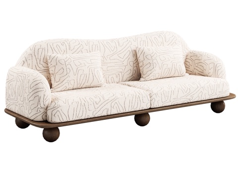  Sofa Indra Loft-Concept3d模型 