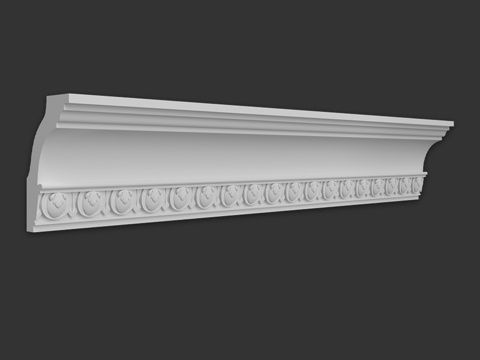  装饰性檐口 SK307N（套装）3d模型 