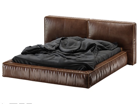  Bed LoftDesigne 31307型号3d模型 