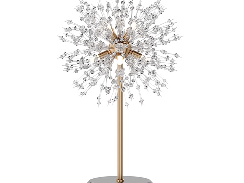  OM台灯Stilfort系列Salut款3d模型 