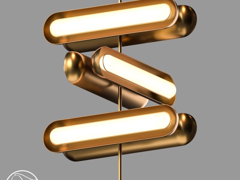  LampsShop.ru L1954 吊灯Decher3d模型 