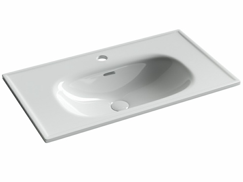  OM CERAMICANOVA Sabo台面洗脸盆带混合3d模型 