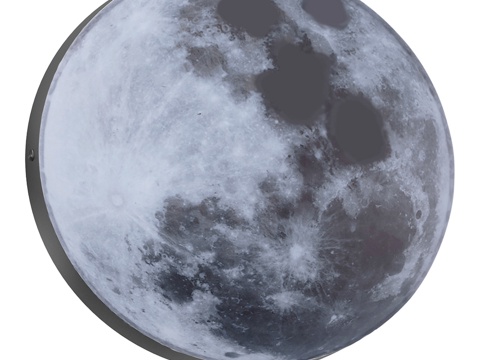  调光灯具Sputnik黑色07831-100,193d模型 