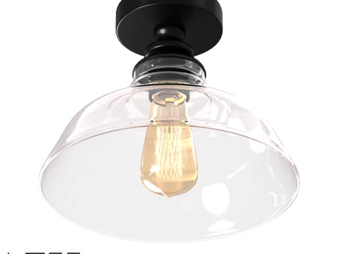  吊灯 LoftDesigne 1078 型号3d模型 