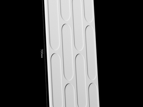  石膏3D面板 巴塞罗那3d模型 