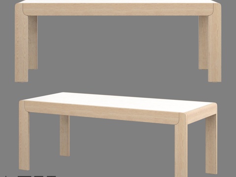  餐桌 LoftDesigne 60981 型号3d模型 