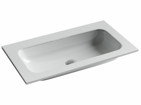  OM Grace矩形台面式洗手盆不带3d模型 