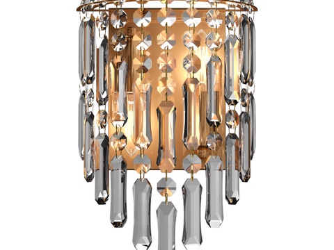  壁灯最爱 4724-2W3d模型 